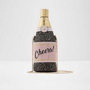 Aldo Novelty Champagne Bottle Crossbody Bag